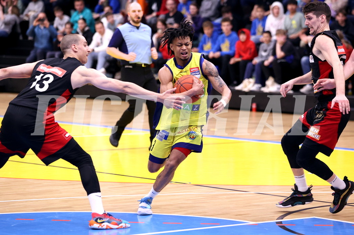 25.04.2023, Graz, Raiffeisen Sportpark Graz, Basketball Superliga 2022/23, Playoff, Viertelfinale Spiel 2, UBSC Raiffeisen Graz vs. BC GGMT Vienna
