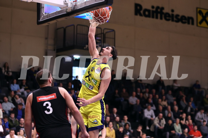 25.04.2023, Graz, Raiffeisen Sportpark Graz, Basketball Superliga 2022/23, Playoff, Viertelfinale Spiel 2, UBSC Raiffeisen Graz vs. BC GGMT Vienna
