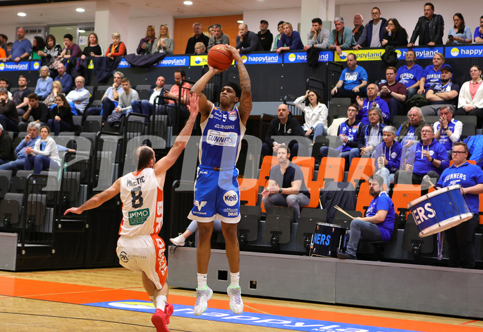 Basketball Superliga 2022/23, Playoff, Viertelfinale Spiel 2 Klosterneuburg Dukes vs. Oberwart Gunners


