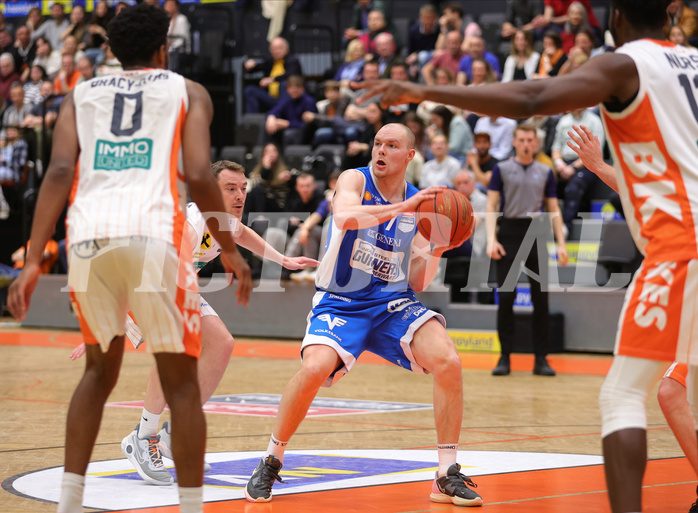 Basketball Superliga 2022/23, Playoff, Viertelfinale Spiel 2 Klosterneuburg Dukes vs. Oberwart Gunners


