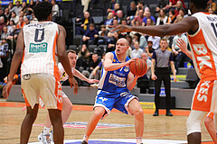 Basketball Superliga 2022/23, Playoff, Viertelfinale Spiel 2 Klosterneuburg Dukes vs. Oberwart Gunners


