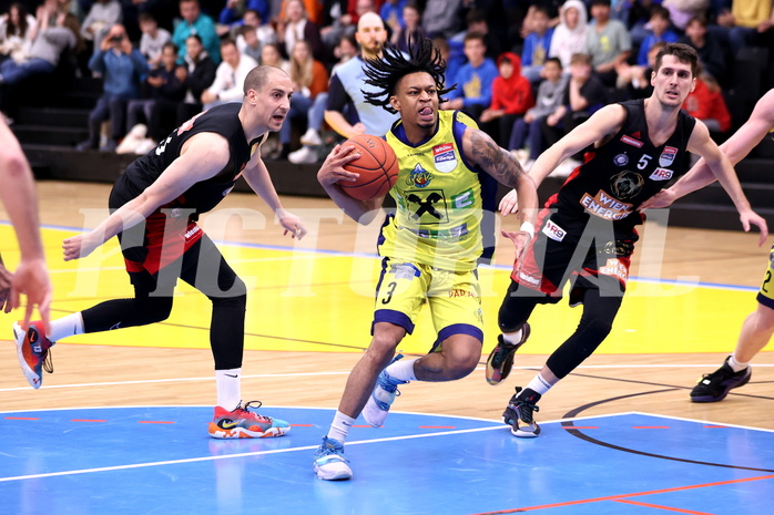 25.04.2023, Graz, Raiffeisen Sportpark Graz, Basketball Superliga 2022/23, Playoff, Viertelfinale Spiel 2, UBSC Raiffeisen Graz vs. BC GGMT Vienna