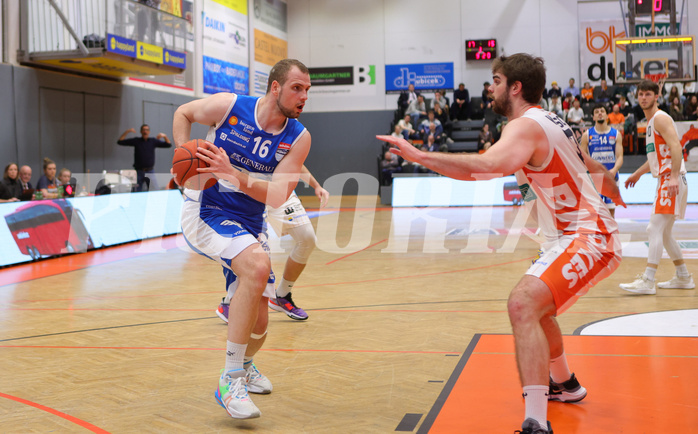 Basketball Superliga 2022/23, Playoff, Viertelfinale Spiel 2 Klosterneuburg Dukes vs. Oberwart Gunners



