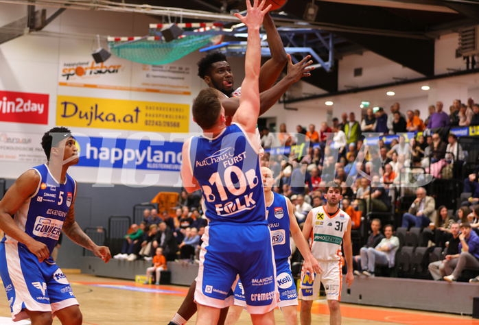 Basketball Superliga 2022/23, Playoff, Viertelfinale Spiel 2 Klosterneuburg Dukes vs. Oberwart Gunners


