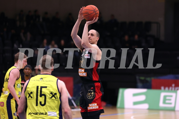 25.04.2023, Graz, Raiffeisen Sportpark Graz, Basketball Superliga 2022/23, Playoff, Viertelfinale Spiel 2, UBSC Raiffeisen Graz vs. BC GGMT Vienna
