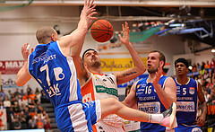 Basketball Superliga 2022/23, Playoff, Viertelfinale Spiel 2 Klosterneuburg Dukes vs. Oberwart Gunners


