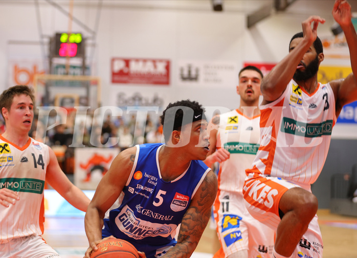 Basketball Superliga 2022/23, Playoff, Viertelfinale Spiel 2 Klosterneuburg Dukes vs. Oberwart Gunners


