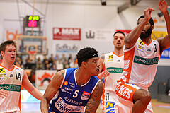 Basketball Superliga 2022/23, Playoff, Viertelfinale Spiel 2 Klosterneuburg Dukes vs. Oberwart Gunners


