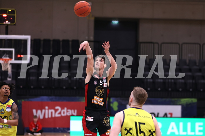 25.04.2023, Graz, Raiffeisen Sportpark Graz, Basketball Superliga 2022/23, Playoff, Viertelfinale Spiel 2, UBSC Raiffeisen Graz vs. BC GGMT Vienna