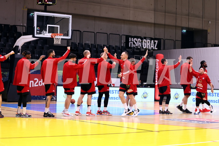 25.04.2023, Graz, Raiffeisen Sportpark Graz, Basketball Superliga 2022/23, Playoff, Viertelfinale Spiel 2, UBSC Raiffeisen Graz vs. BC GGMT Vienna
