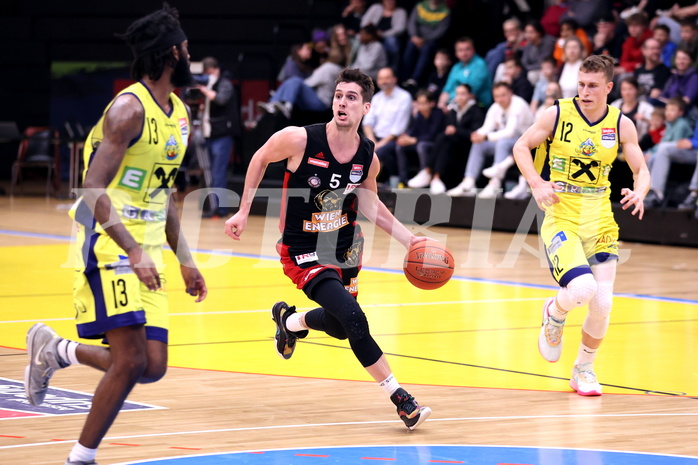 25.04.2023, Graz, Raiffeisen Sportpark Graz, Basketball Superliga 2022/23, Playoff, Viertelfinale Spiel 2, UBSC Raiffeisen Graz vs. BC GGMT Vienna