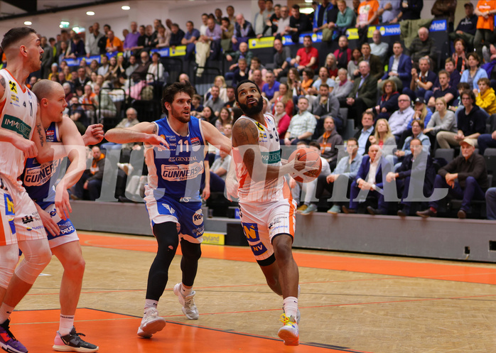 Basketball Superliga 2022/23, Playoff, Viertelfinale Spiel 2 Klosterneuburg Dukes vs. Oberwart Gunners


