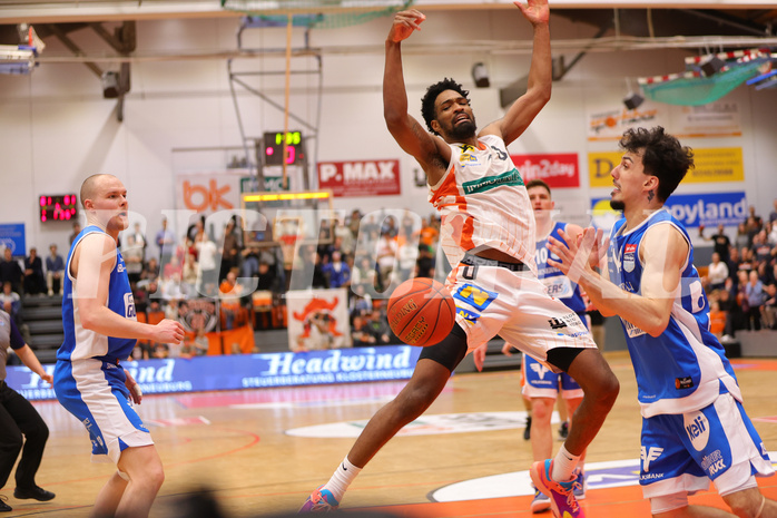 Basketball Superliga 2022/23, Playoff, Viertelfinale Spiel 2 Klosterneuburg Dukes vs. Oberwart Gunners



