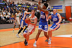 Basketball Superliga 2022/23, Playoff, Viertelfinale Spiel 2 Klosterneuburg Dukes vs. Oberwart Gunners


