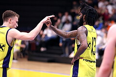 25.04.2023, Graz, Raiffeisen Sportpark Graz, Basketball Superliga 2022/23, Playoff, Viertelfinale Spiel 2, UBSC Raiffeisen Graz vs. BC GGMT Vienna