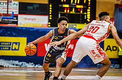 Basketball, win2day Basketball Superliga 2024/25, Grunddurchgang 12.Runde, Traiskirchen Lions, Klosterneuburg Dukes, Kyler Shon Jenkins (1)