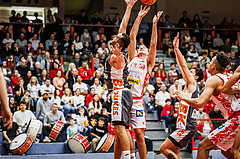 Basketball, win2day Basketball Superliga 2024/25, Grunddurchgang 12.Runde, Traiskirchen Lions, Klosterneuburg Dukes, Ryan Moffat (4)