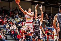 Basketball, win2day Basketball Superliga 2024/25, Grunddurchgang 12.Runde, Traiskirchen Lions, Klosterneuburg Dukes, Noah Oguamalam (20)