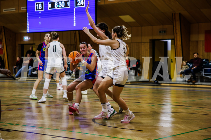 Basketball, Win2Day Basketball Damen Superliga 2024/25, Grunddurchgang 9.Runde, Basket Flames, UBSC-DBBC Graz, Lejla Meskic (11)