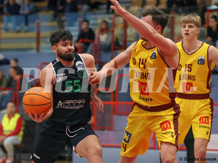 Basketball Zweite Liga 2024/25, Grunddurchgang 12.Runde Traiskirchen Lions NextGen vs. Deutsch Wagram Alligators



