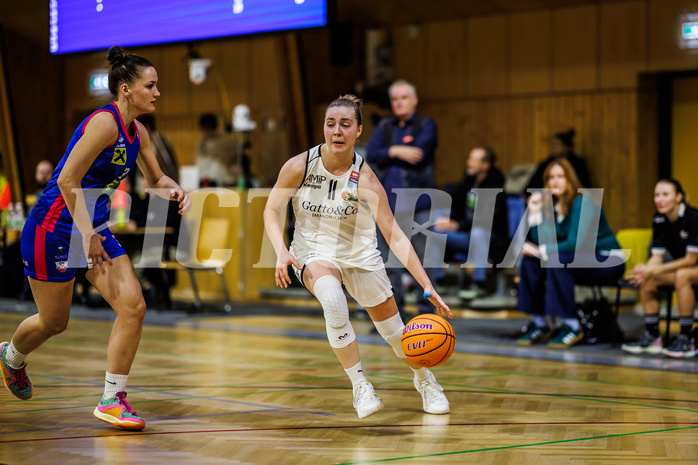 Basketball, Win2Day Basketball Damen Superliga 2024/25, Grunddurchgang 9.Runde, Basket Flames, UBSC-DBBC Graz, Anna Boruta (11)