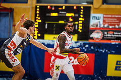 Basketball, win2day Basketball Superliga 2024/25, Grunddurchgang 12.Runde, Traiskirchen Lions, Klosterneuburg Dukes, Cedric Russell (0)