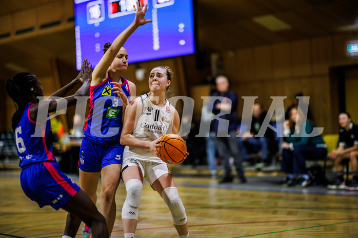 Basketball, Win2Day Basketball Damen Superliga 2024/25, Grunddurchgang 9.Runde, Basket Flames, UBSC-DBBC Graz, Anna Boruta (11)