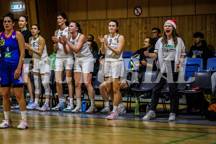 Basketball, Win2Day Basketball Damen Superliga 2024/25, Grunddurchgang 9.Runde, Basket Flames, UBSC-DBBC Graz, Basket Flames