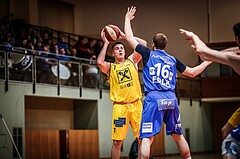 Basketball, ABL 2017/18, Grunddurchgang 29.Runde, UBSC Graz, Oberwart Gunners, Silvio Mendes Mateus (7)
