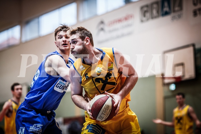 Basketball, ABL 2017/18, Grunddurchgang 29.Runde, UBSC Graz, Oberwart Gunners, Darien Nelson-Henry (6)