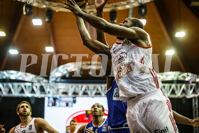 Basketball, Admiral Basketball Superliga 2019/20, Grunddurchgang 5.Runde, BC Vienna, Oberwart Gunners, Brandon Conley (6)