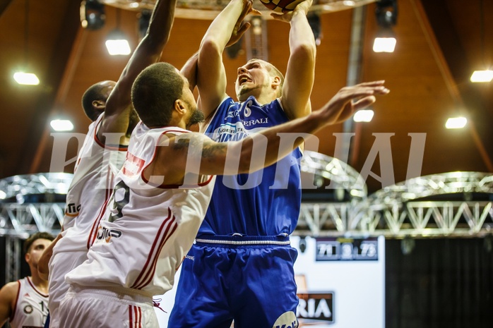 Basketball, Admiral Basketball Superliga 2019/20, Grunddurchgang 5.Runde, BC Vienna, Oberwart Gunners, Renato Poljak (16)