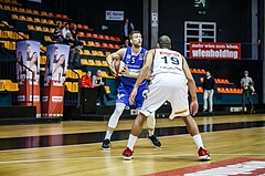 Basketball, Admiral Basketball Superliga 2019/20, Grunddurchgang 5.Runde, BC Vienna, Oberwart Gunners, Andrius Mikutis (5)
