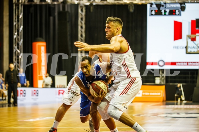Basketball, Admiral Basketball Superliga 2019/20, Grunddurchgang 5.Runde, BC Vienna, Oberwart Gunners, Lawrence Alexander (6)