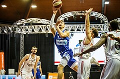 Basketball, Admiral Basketball Superliga 2019/20, Grunddurchgang 5.Runde, BC Vienna, Oberwart Gunners, Saimon Sutt (11)