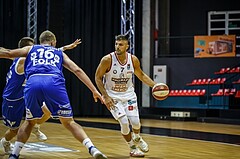 Basketball, Admiral Basketball Superliga 2019/20, Grunddurchgang 5.Runde, BC Vienna, Oberwart Gunners, Stjepan Stazic (7)