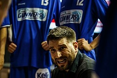 Basketball, Admiral Basketball Superliga 2019/20, Grunddurchgang 5.Runde, BC Vienna, Oberwart Gunners, Horst Leitner (Coach)