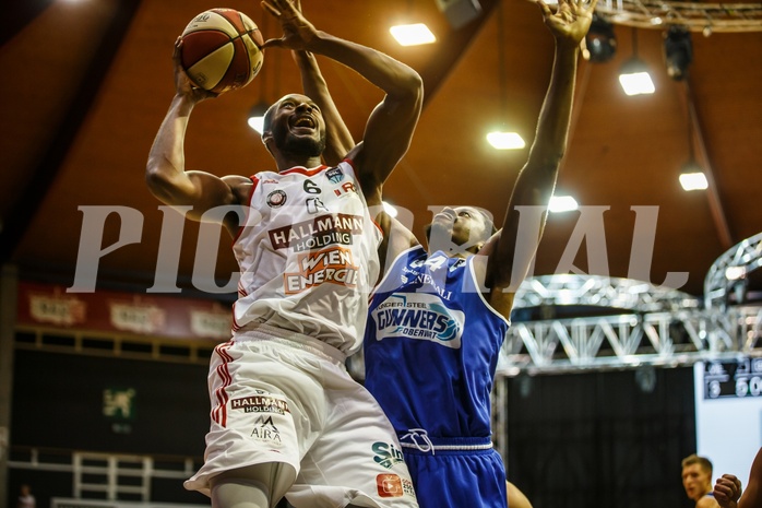 Basketball, Admiral Basketball Superliga 2019/20, Grunddurchgang 5.Runde, BC Vienna, Oberwart Gunners, Brandon Conley (6)