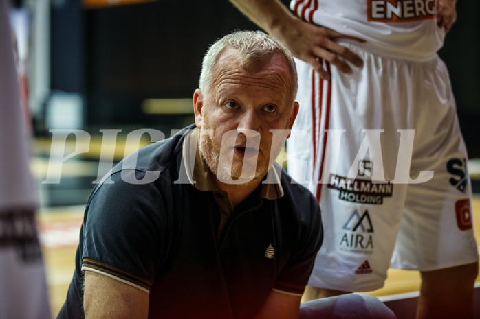 Basketball, Admiral Basketball Superliga 2019/20, Grunddurchgang 5.Runde, BC Vienna, Oberwart Gunners, Luigi Gresta (Head Coach)