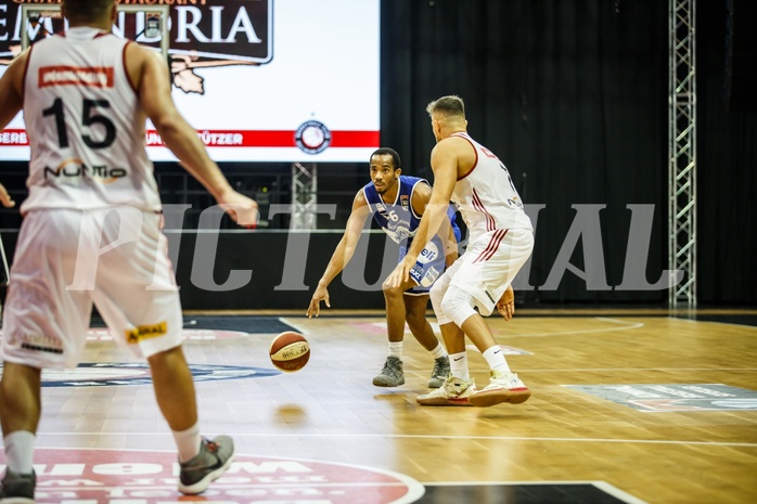 Basketball, Admiral Basketball Superliga 2019/20, Grunddurchgang 5.Runde, BC Vienna, Oberwart Gunners, Lawrence Alexander (6)