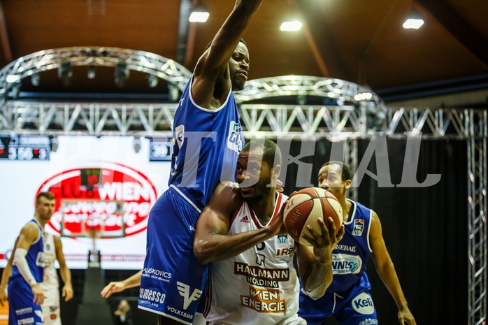 Basketball, Admiral Basketball Superliga 2019/20, Grunddurchgang 5.Runde, BC Vienna, Oberwart Gunners, Brandon Conley (6)