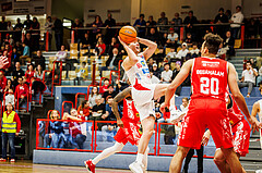 Basketball, win2day Basketball Superliga 2024/25, Grunddurchgang 17.Runde, SKN St. Pölten, Traiskirchen Lions, Janis Tomaschek (99)