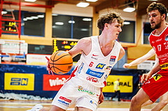 Basketball, win2day Basketball Superliga 2024/25, Grunddurchgang 17.Runde, SKN St. Pölten, Traiskirchen Lions, Simon Schlögl (6)