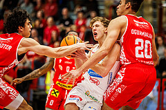 Basketball, win2day Basketball Superliga 2024/25, Grunddurchgang 17.Runde, SKN St. Pölten, Traiskirchen Lions, Simon Schlögl (6)