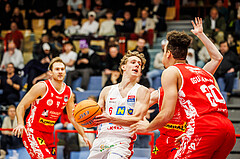 Basketball, win2day Basketball Superliga 2024/25, Grunddurchgang 17.Runde, SKN St. Pölten, Traiskirchen Lions, Simon Schlögl (6)
