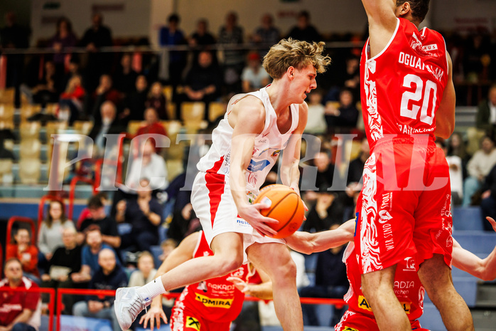 Basketball, win2day Basketball Superliga 2024/25, Grunddurchgang 17.Runde, SKN St. Pölten, Traiskirchen Lions, Simon Schlögl (6)