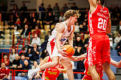 Basketball, win2day Basketball Superliga 2024/25, Grunddurchgang 17.Runde, SKN St. Pölten, Traiskirchen Lions, Simon Schlögl (6)
