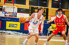 Basketball, win2day Basketball Superliga 2024/25, Grunddurchgang 17.Runde, SKN St. Pölten, Traiskirchen Lions, Simon Schlögl (6)