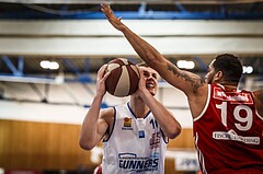Basketball, ABL 2018/19, Grunddurchgang 21.Runde, Oberwart Gunners, BC Vienna, Renato Poljak (16)