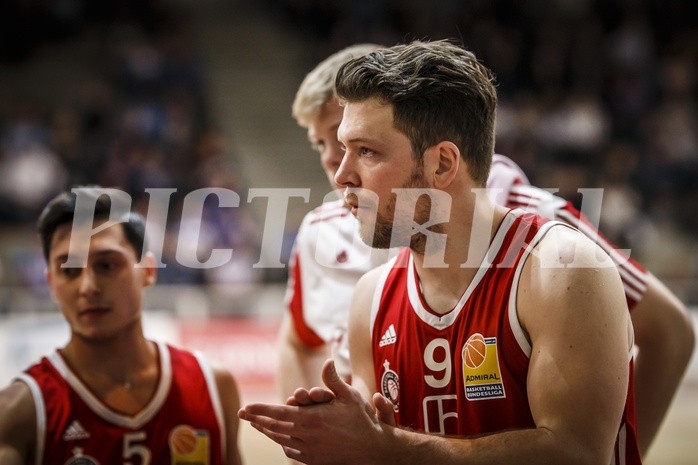 Basketball, ABL 2018/19, Grunddurchgang 21.Runde, Oberwart Gunners, BC Vienna, Paul Radakovics (9)